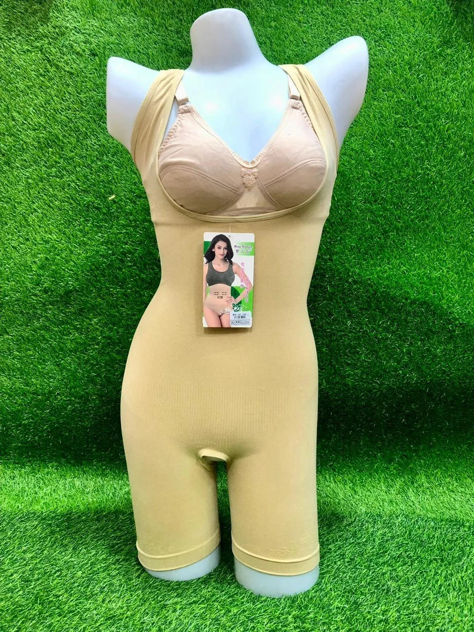 Flamezia Women Body Shaperwear Open Crotch